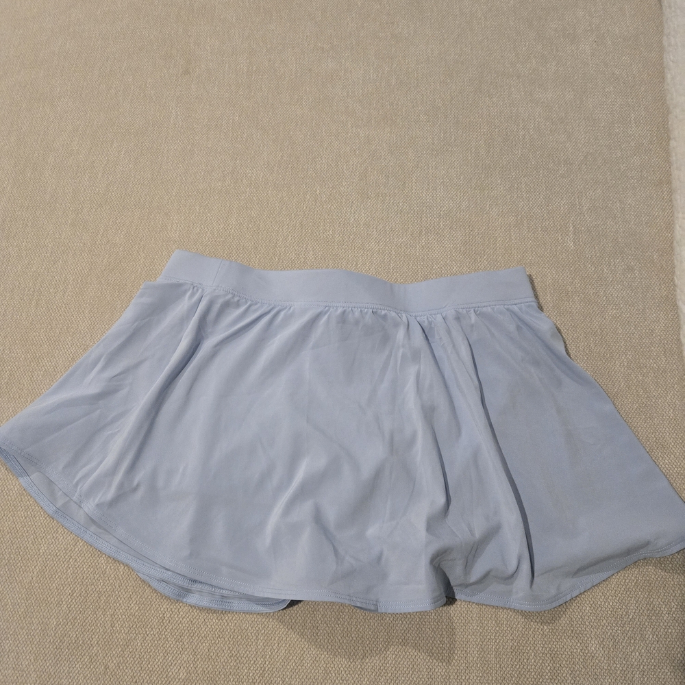 Hollister/Gilly Hicks Athletic skirt With Built In Shorts (Light Blue)
